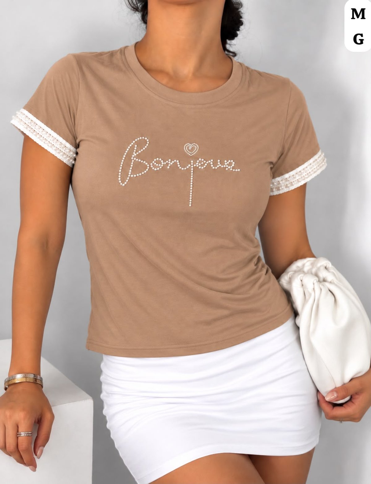 REMERAS ALGODÓN BONJOUR  🤍COD: C723 - 5
