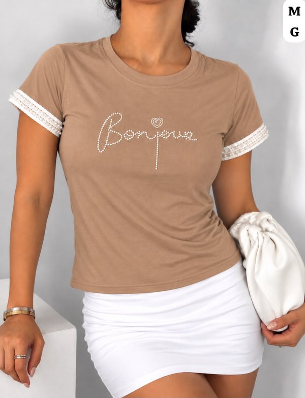 REMERAS ALGODÓN BONJOUR 🤍COD: C723