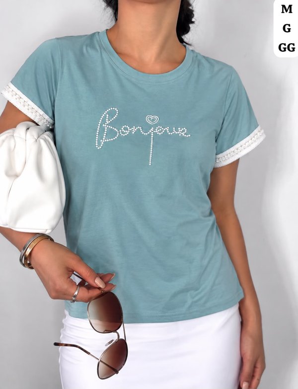 REMERAS ALGODÓN BONJOUR 🤍COD: C723