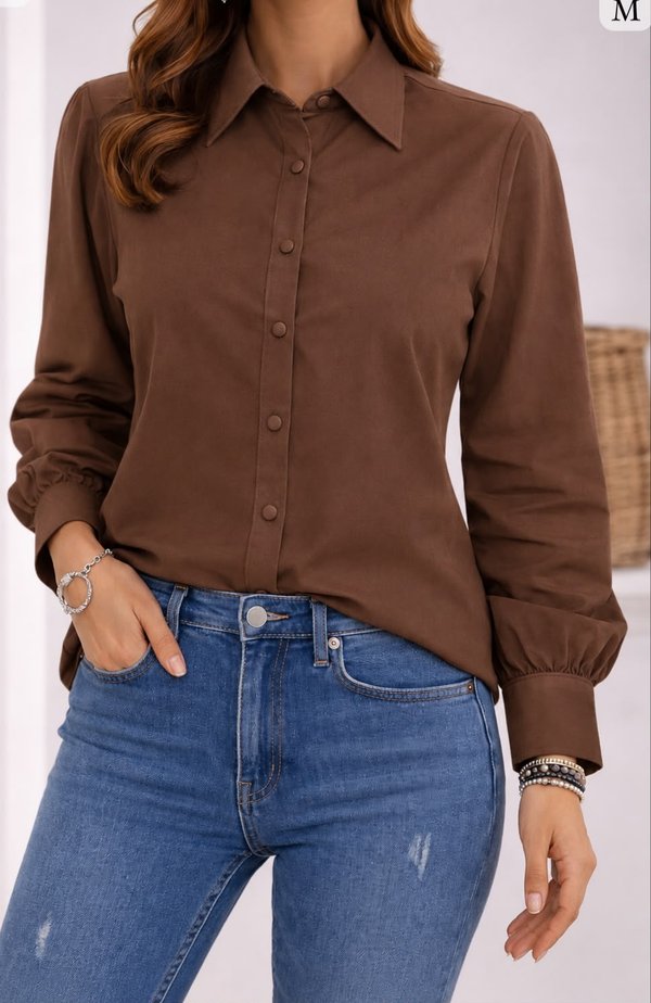 ✨ Camisa Básica Elegante Premium cod:832 ✨ 