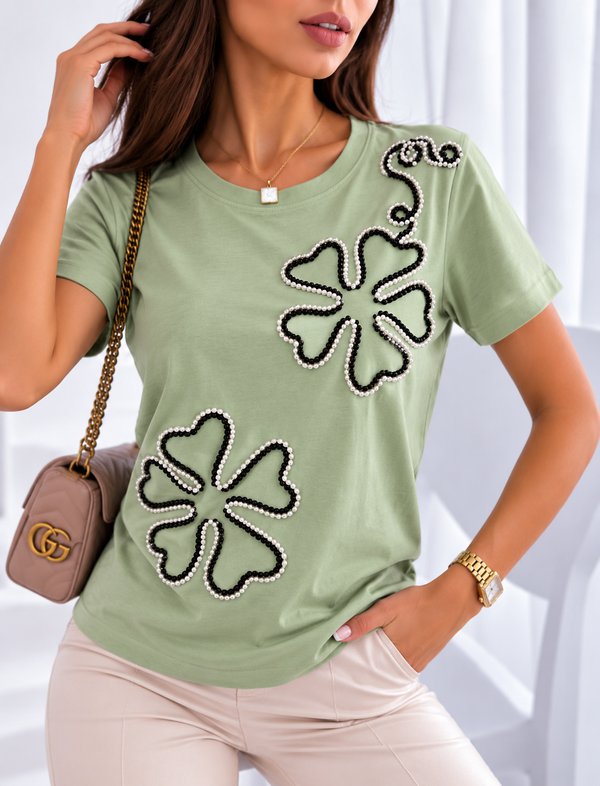 REMERA ALGODÓN DAMA💖 ✨ COD: M845