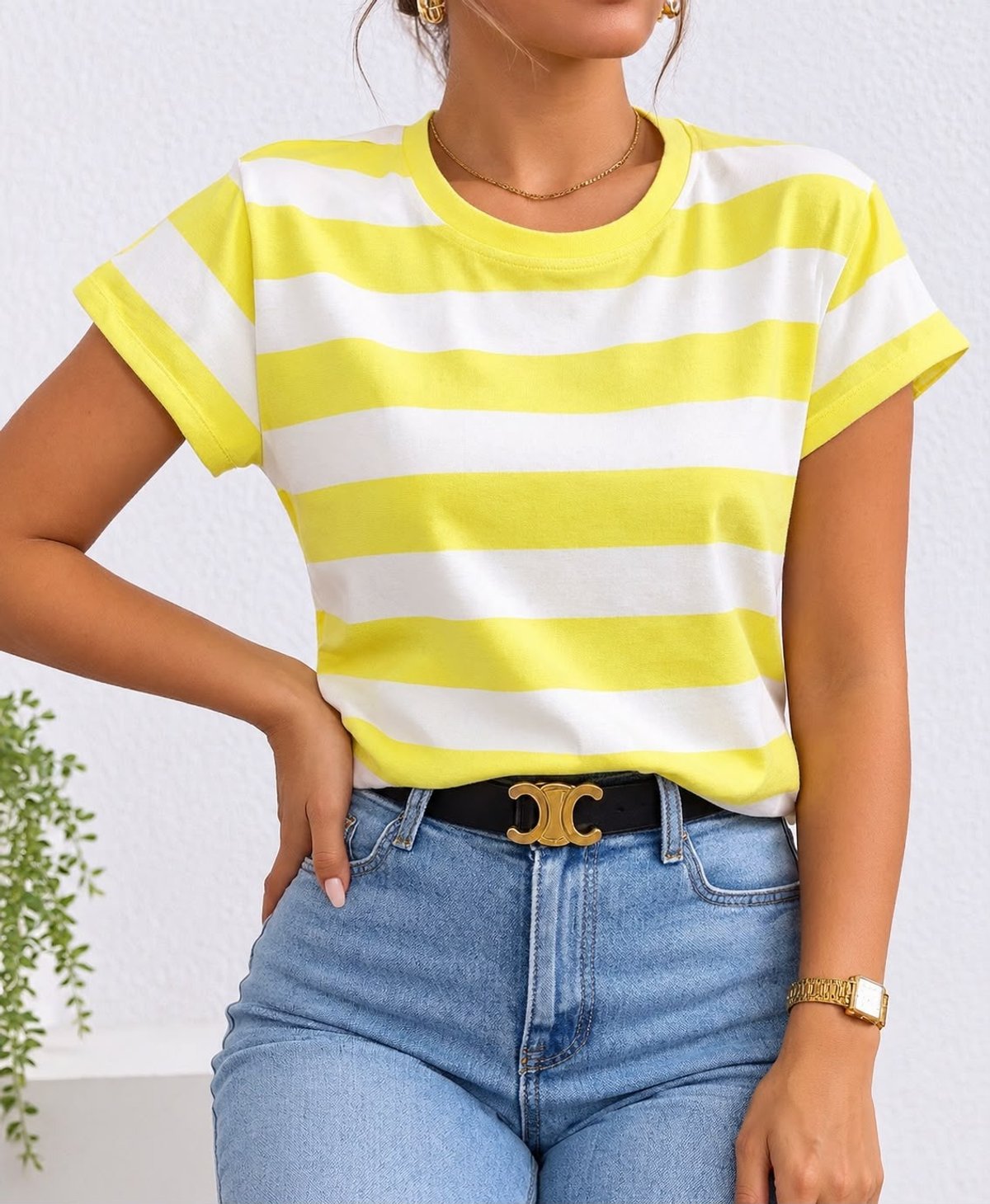 REMERA ALGODON A RAYAS 💗✨ - 2