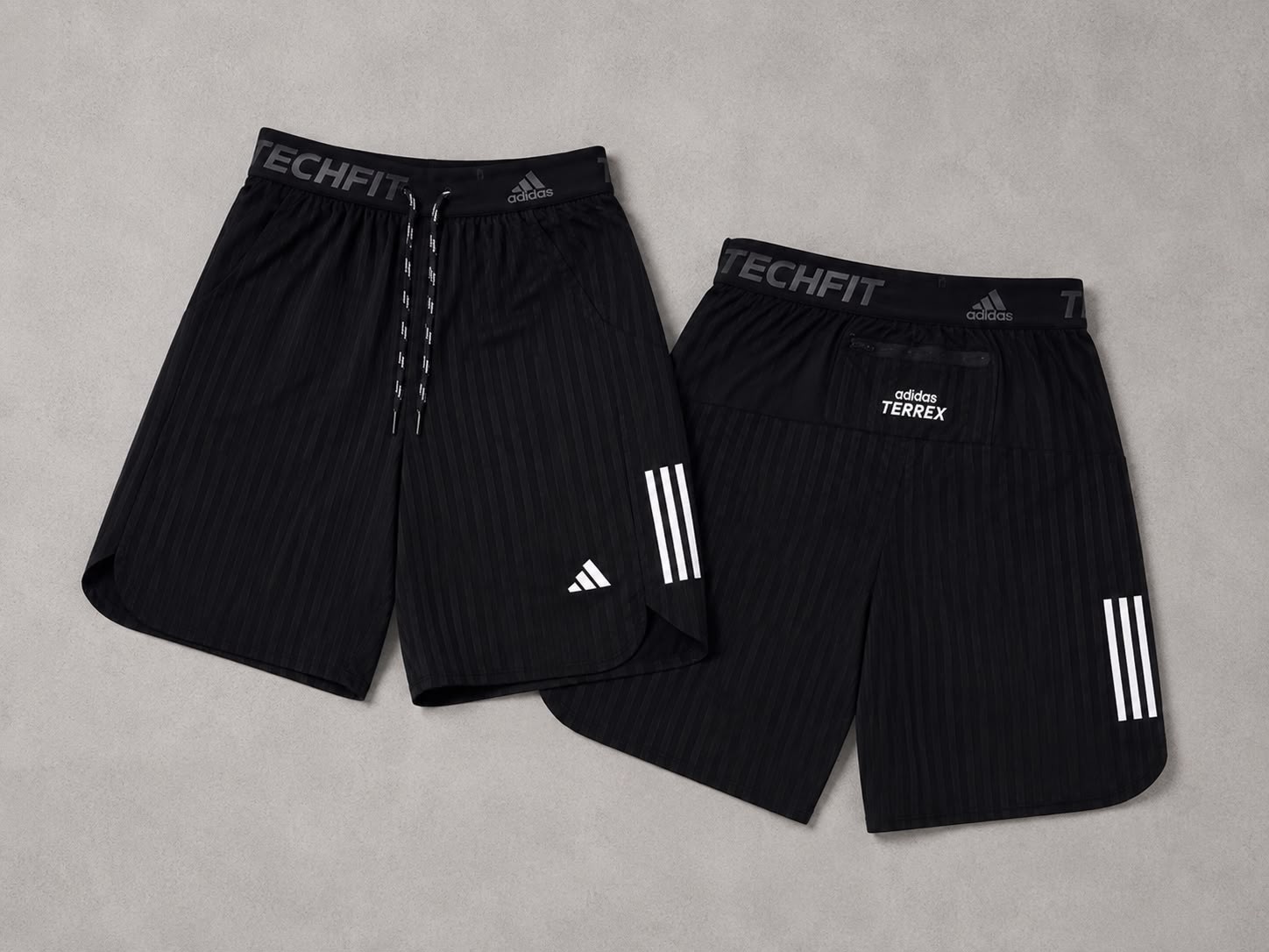 Short deportivo Adidas Terrex negro - 3