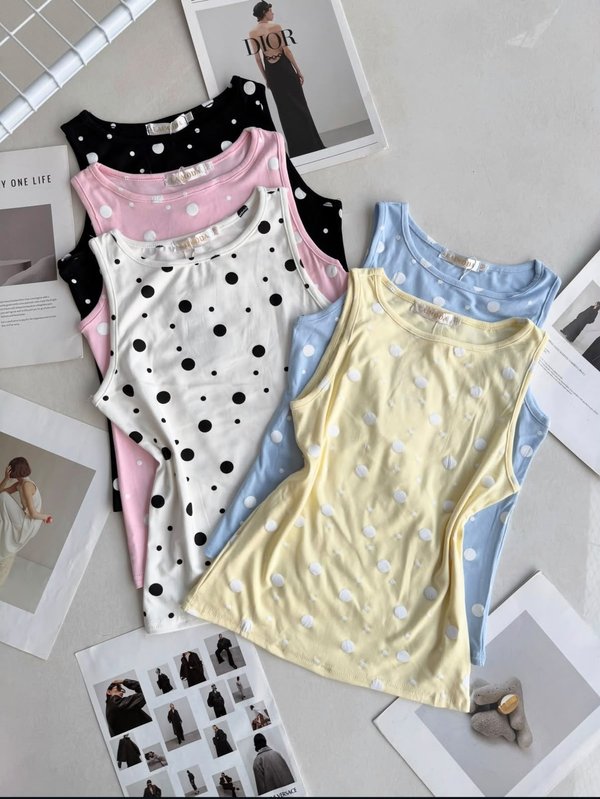 MUSCULOSA VISCOSA A MOTAS  💖 COD: 531