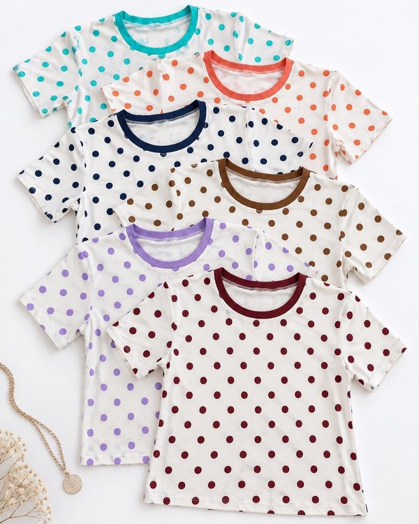 BLUSA VISCOSA A MOTAS ❤️‍🔥