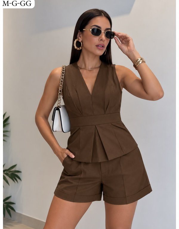 CONJUNTO SASTRERO CORTO ❤️‍🔥