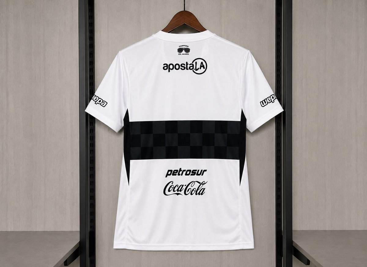CAMISETA LOCAL CLUB OLIMPIA 🖤🤍 - 3