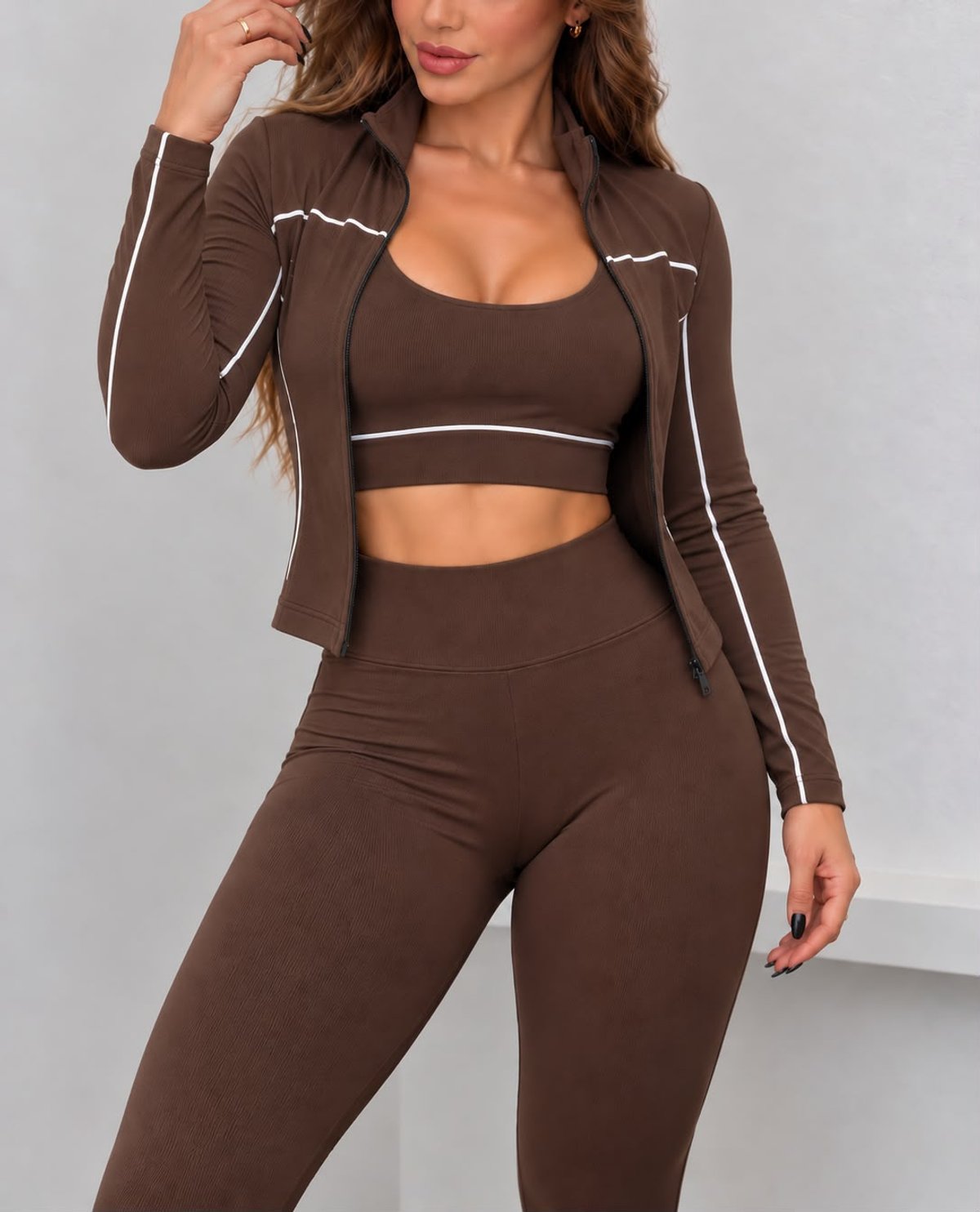CONJUNTO DEPORTIVO 3 PIEZAS ❤️‍🔥 COD: ND-6043 - 3