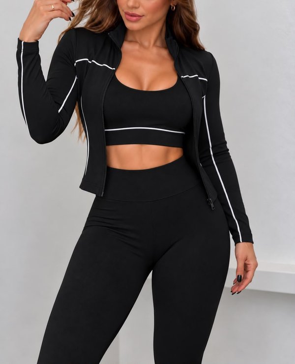CONJUNTO DEPORTIVO 3 PIEZAS ❤️🔥 COD: ND-6043