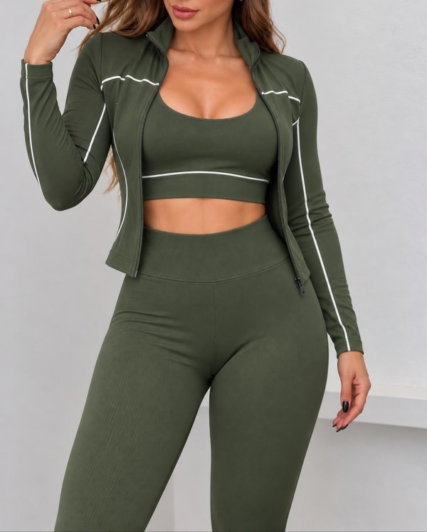 CONJUNTO DEPORTIVO 3 PIEZAS ❤️🔥 COD: ND-6043