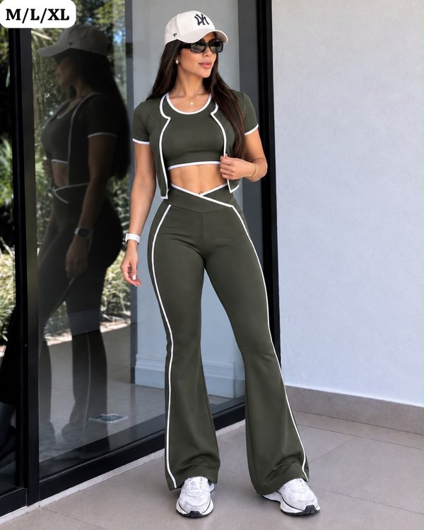CONJUNTO DEPORTIVO 3 PIEZAS  COD: 51396 ❤️‍🔥 ❤️‍🔥