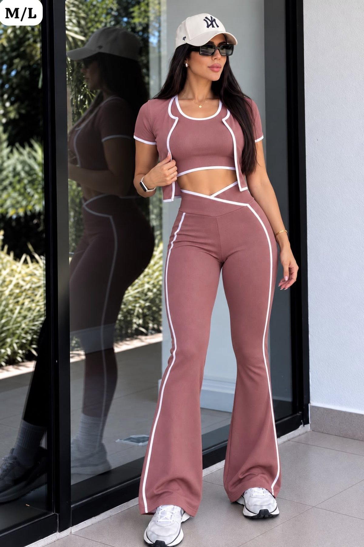 CONJUNTO DEPORTIVO 3 PIEZAS  COD: 51396 ❤️‍🔥 ❤️‍🔥 - 5