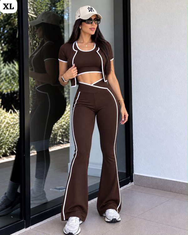 CONJUNTO DEPORTIVO 3 PIEZAS  COD: 51396 ❤️‍🔥 ❤️‍🔥