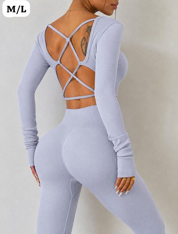 CONJUNTO LARGO ACANALADO PREMIUM 💖 💖