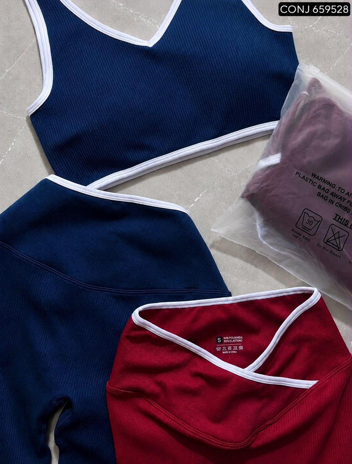 CONJUNTO DEPORTIVO ACANALADO PREMIUM 💣 🔥 COD: 9528 - 5