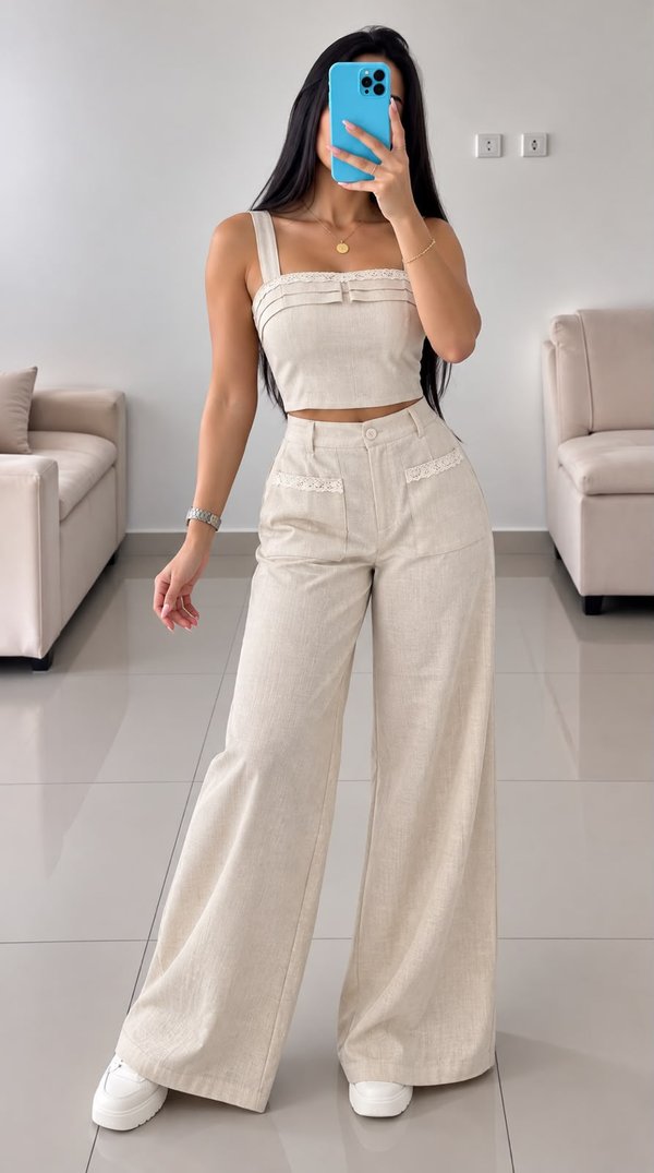 CONJUNTO DE LINO ❤️‍🔥
