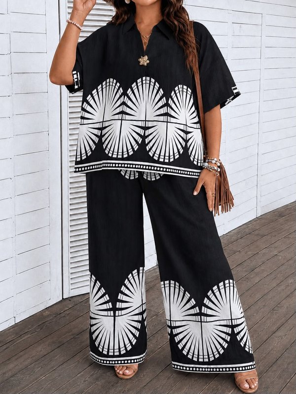 CONJUNTO DE LINO ESTAMPADO 💗COD: N07