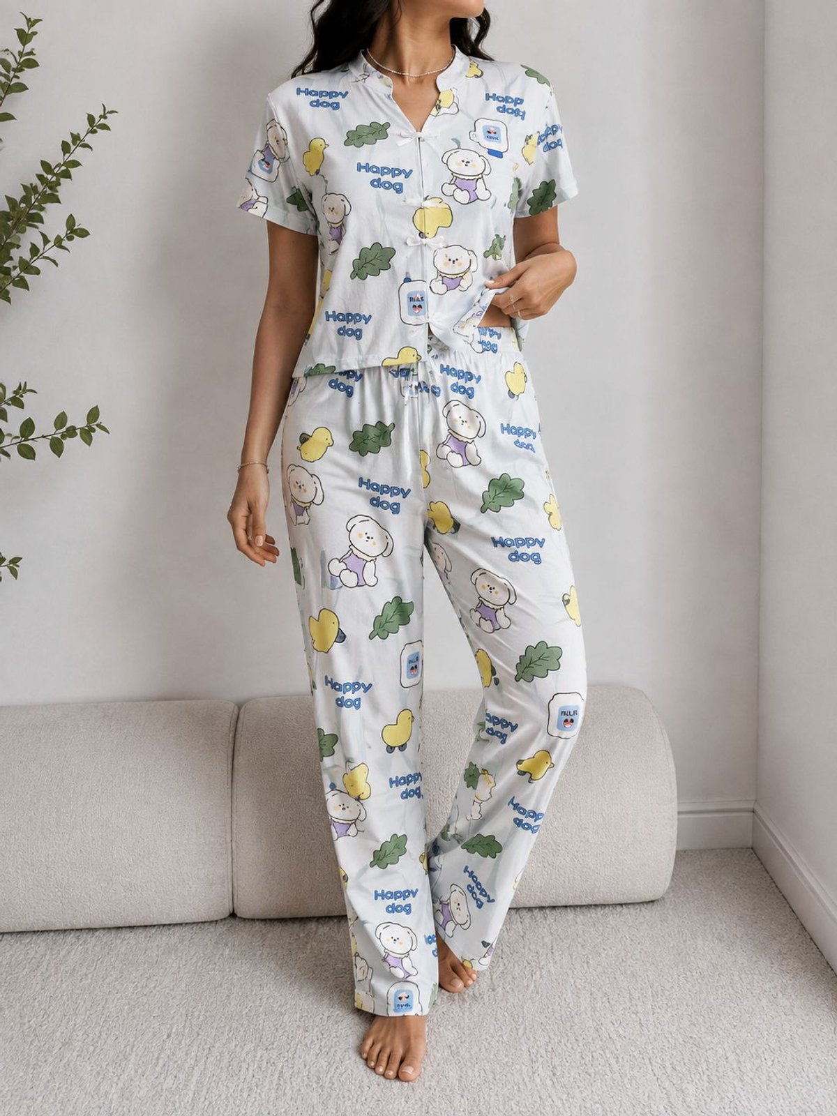 PIJAMAS ESTAMPADAS DAMA 💞COD: S814 - 2