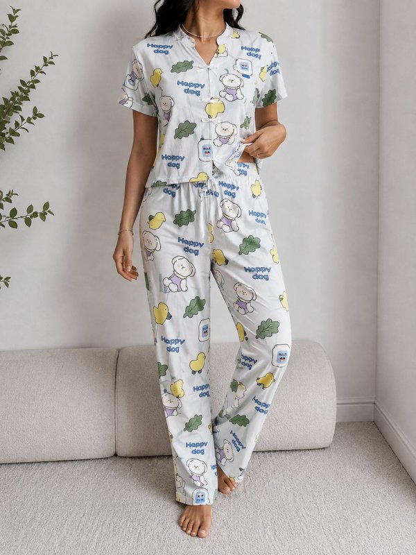 PIJAMAS ESTAMPADAS DAMA 💞COD: S814