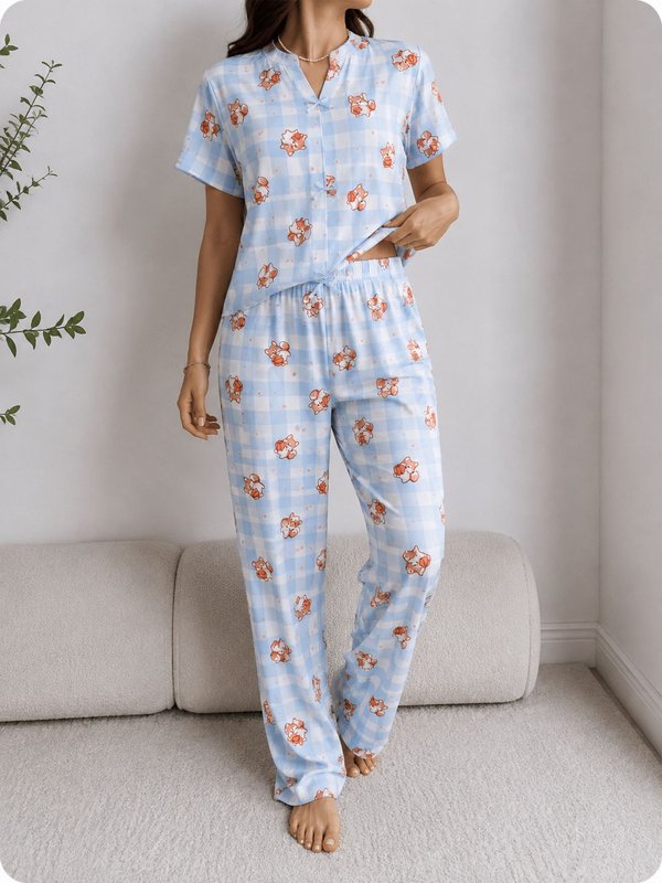PIJAMAS ESTAMPADAS DAMA 💞COD: S814