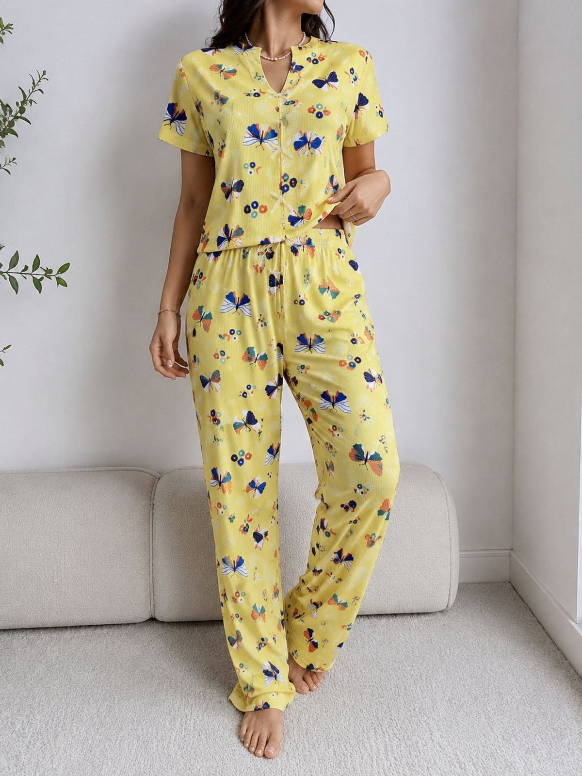 PIJAMAS ESTAMPADAS DAMA 💞COD: S814 - 5