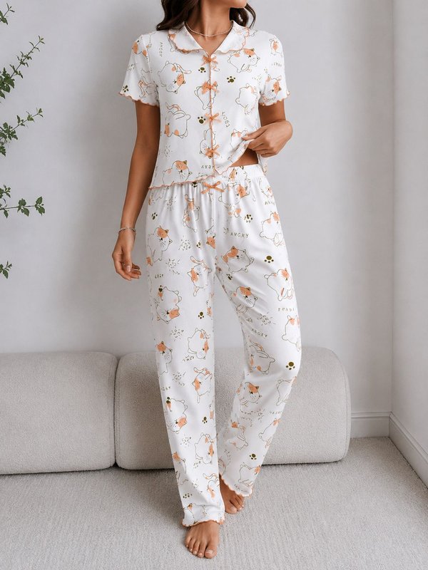 PIJAMAS ESTAMPADAS DAMA 💞COD: S814