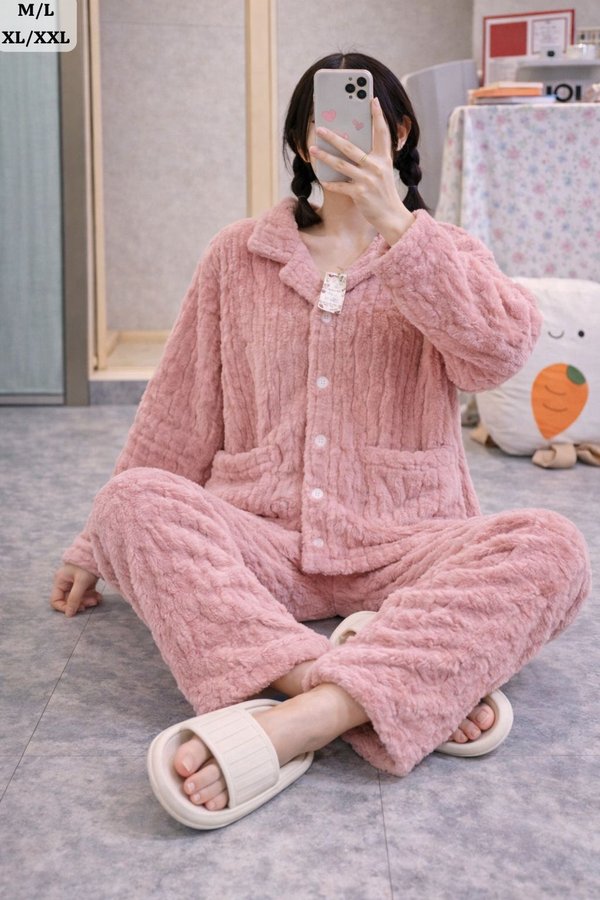✨ Pijama Plush Acanalado✨