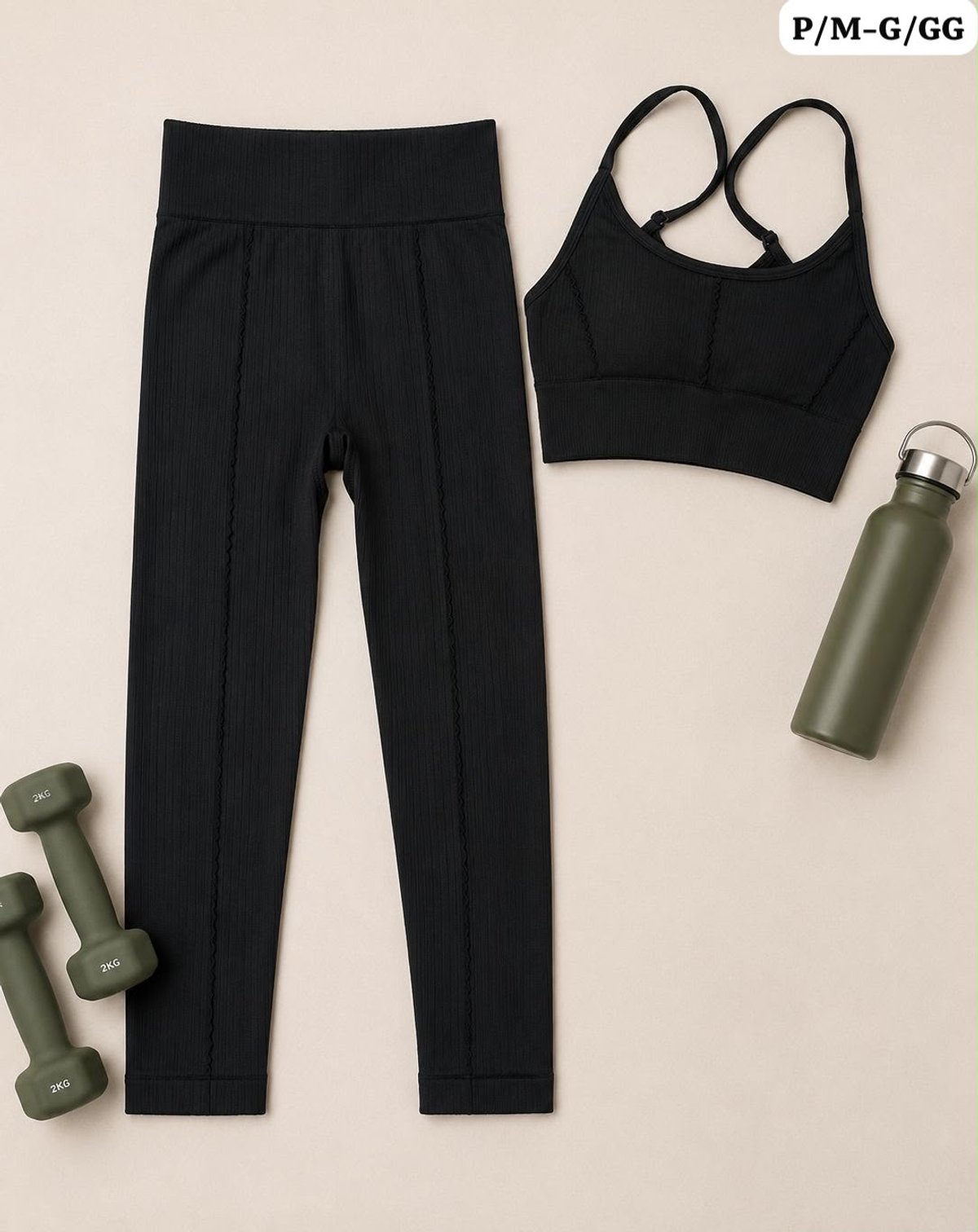 CONJUNTO DEPORTIVO PREMIUM ACANALADO 💖 💖 COD: YU5025 - 2