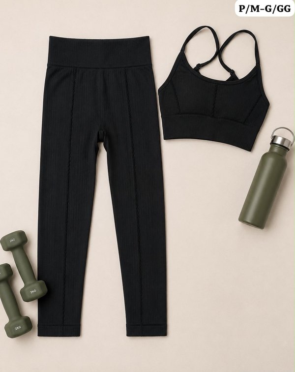 CONJUNTO DEPORTIVO PREMIUM ACANALADO 💖 💖 COD: YU5025