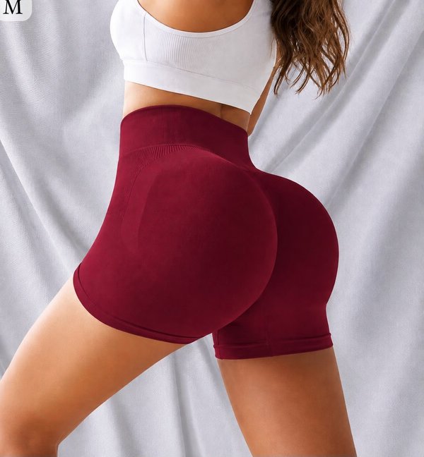 SHORT DEPORTIVO SEAMLESS LISOS 🔥 💣