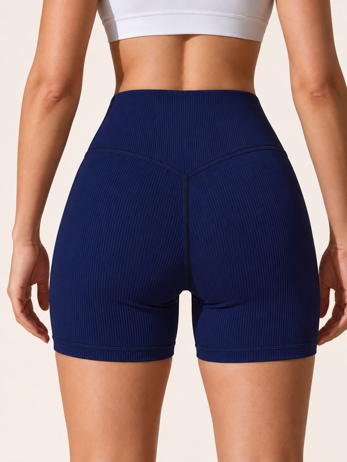 SHORT LYCRA ACANALADO DEPORTIVO PREMIUM ❤️‍🔥COD: 18224 - 2