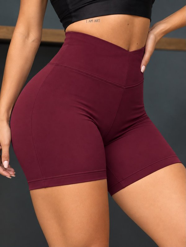 SHORT CICLISTA DE LYCRA – CINTURA ALTA ❤️🔥 COD: 27341