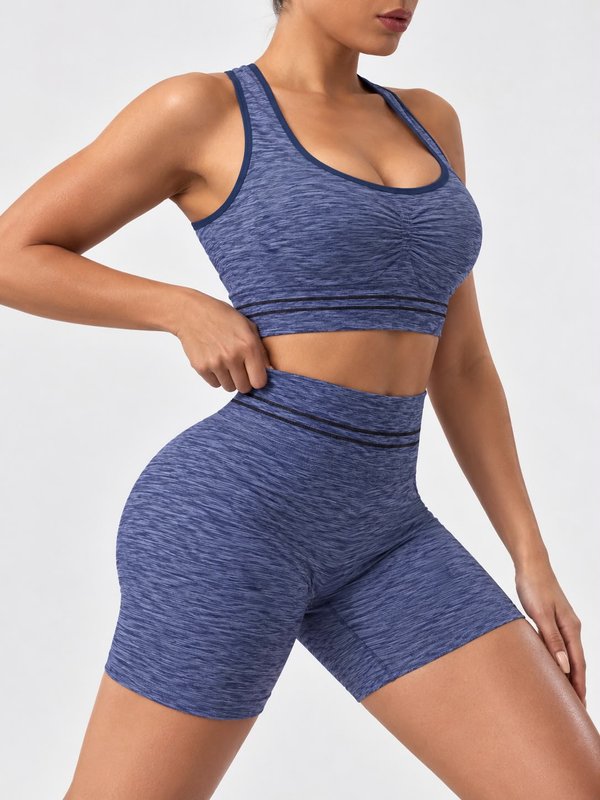 CONJUNTO DEPORTIVO SEAMLESS 2 PIEZAS ❤️🔥COD: 2303