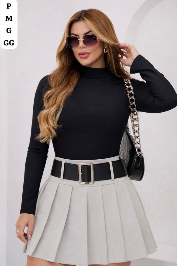 Falda Plisada Premium + Cinto Incluido💖