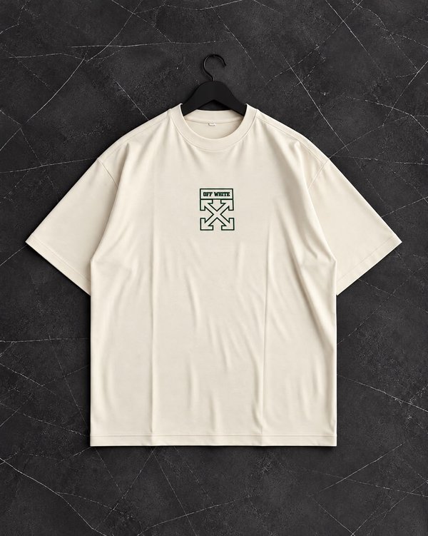 REMERA OFF WHITE OVERSIZED PREMIUM 🔥 🔥