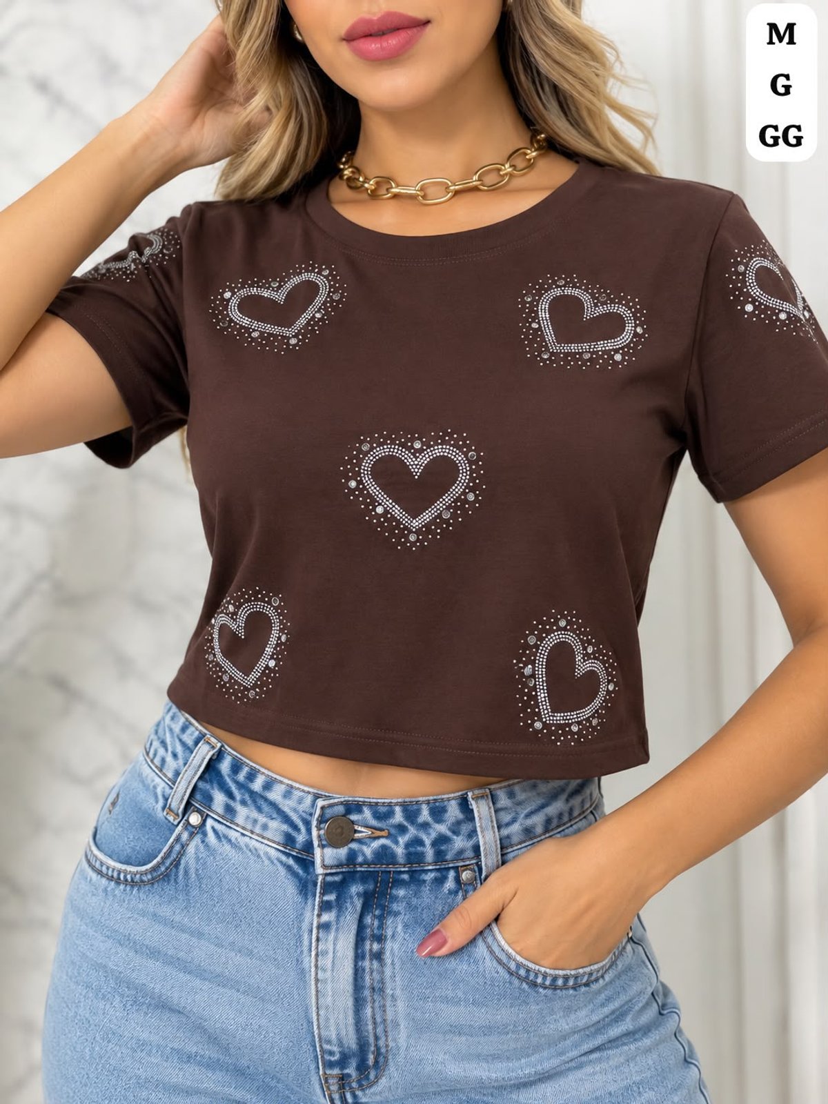 REME/CROP CON STRASS 💖 ✨ COD: C729 - 2