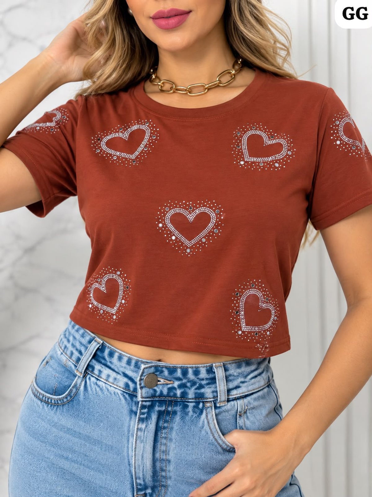 REME/CROP CON STRASS 💖 ✨ COD: C729 - 3