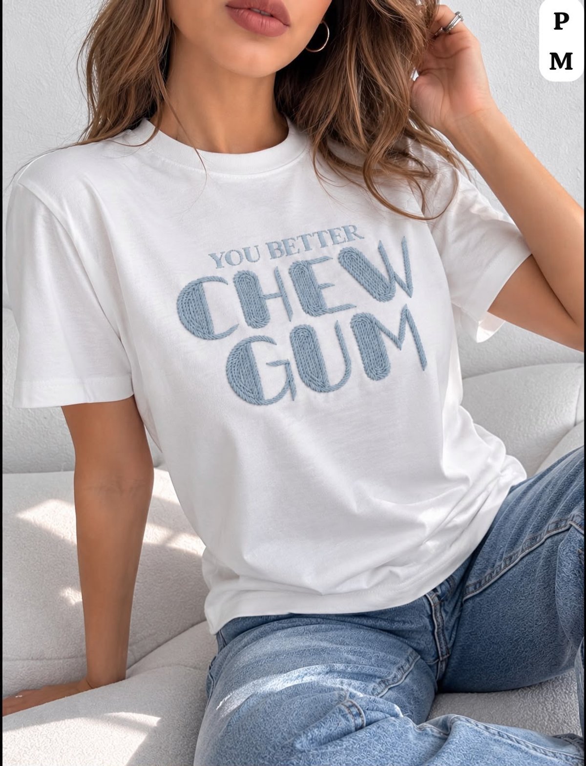 REMERA ALGODÓN BORDADA 💖 ✨ COD: 276 - 3