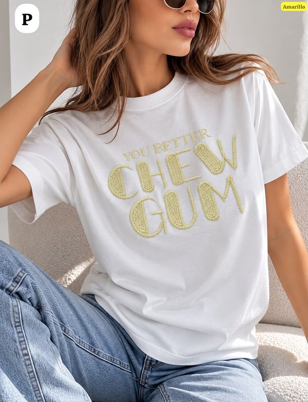 REMERA ALGODÓN BORDADA 💖 ✨ COD: 276