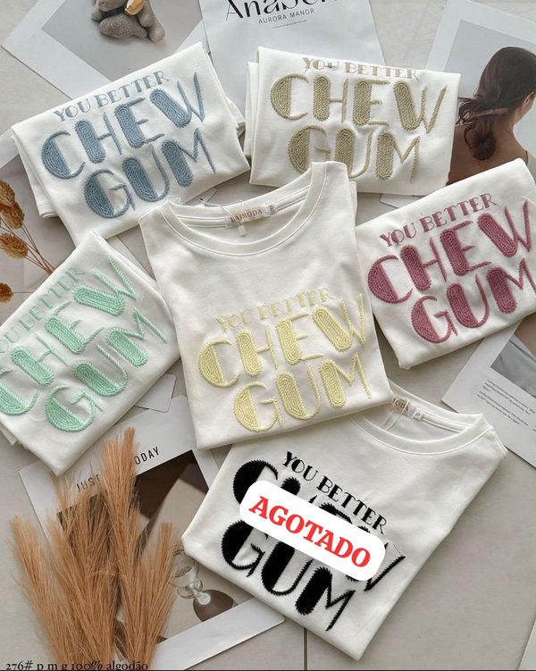 REMERA ALGODÓN BORDADA 💖 ✨ COD: 276