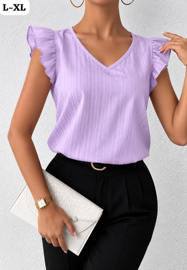 BLUSA ESCOTE V 💖 COD:1242