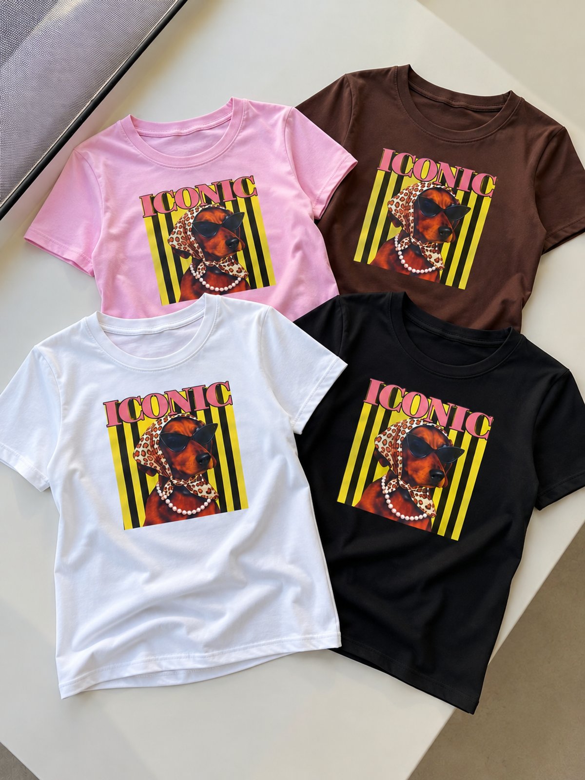 REMERA DE ALGODÓN ICONIC 🤍 - 4