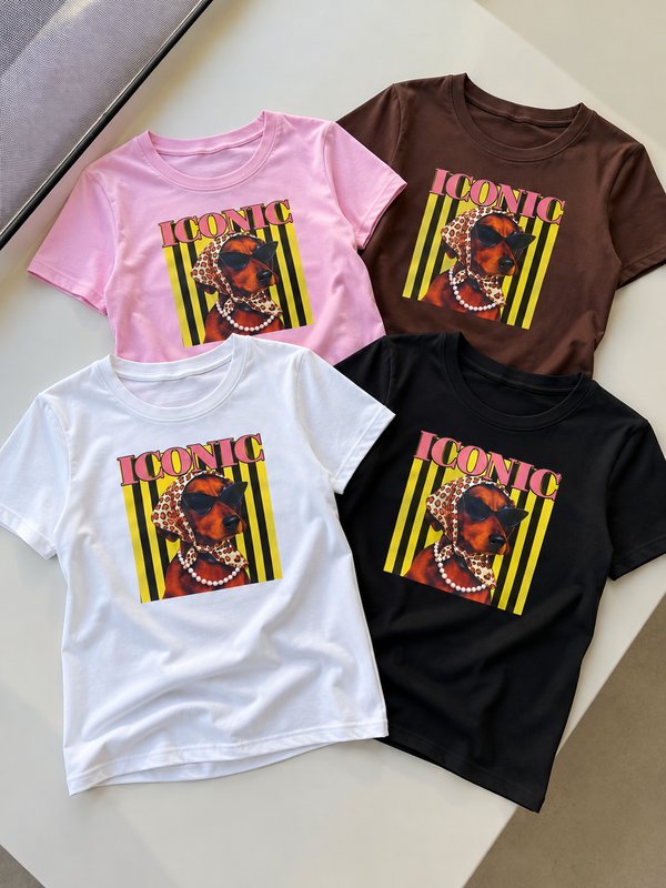 REMERA DE ALGODÓN ICONIC 🤍