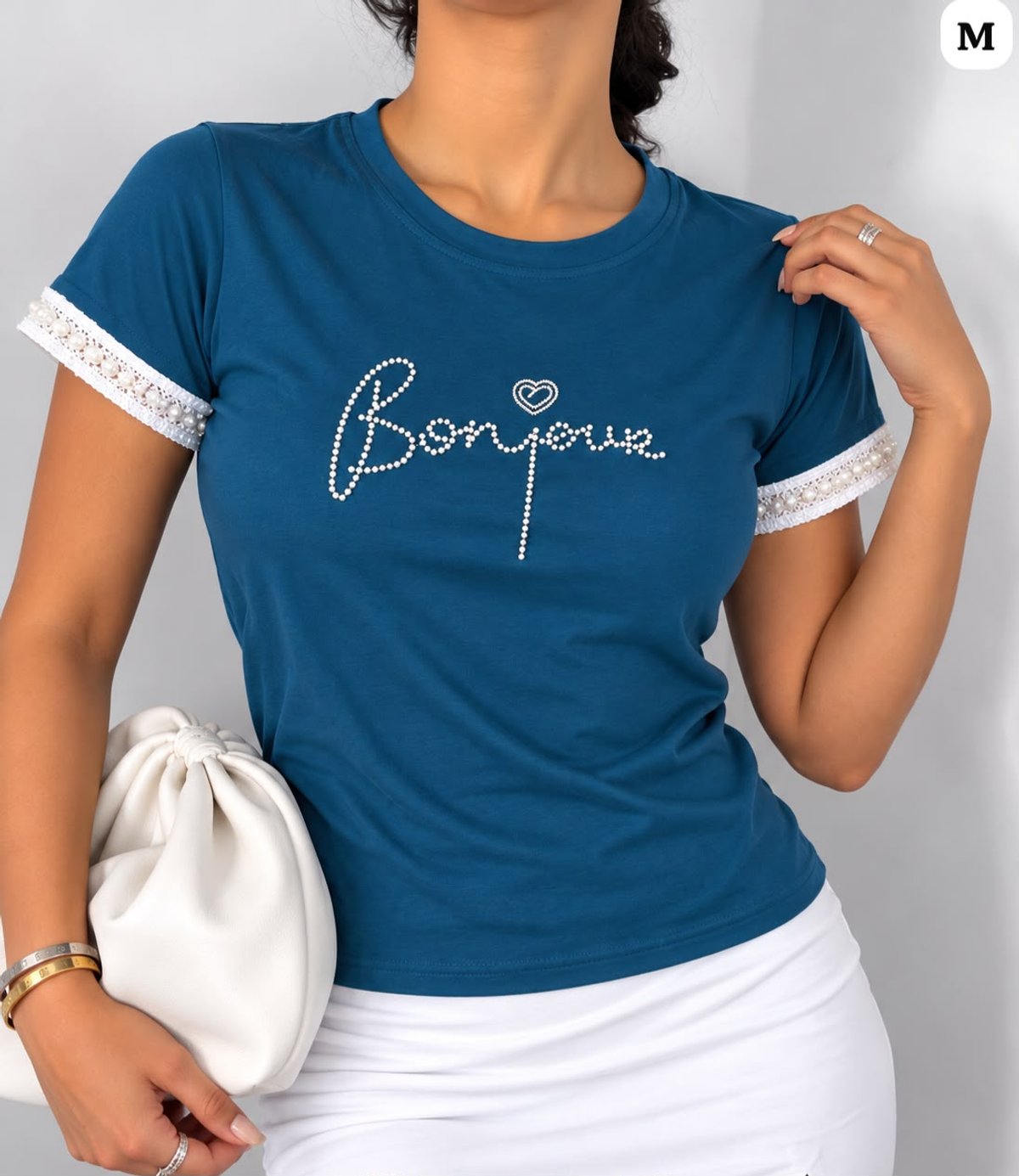 REMERAS ALGODÓN BONJOUR  🤍COD: C723 - 7