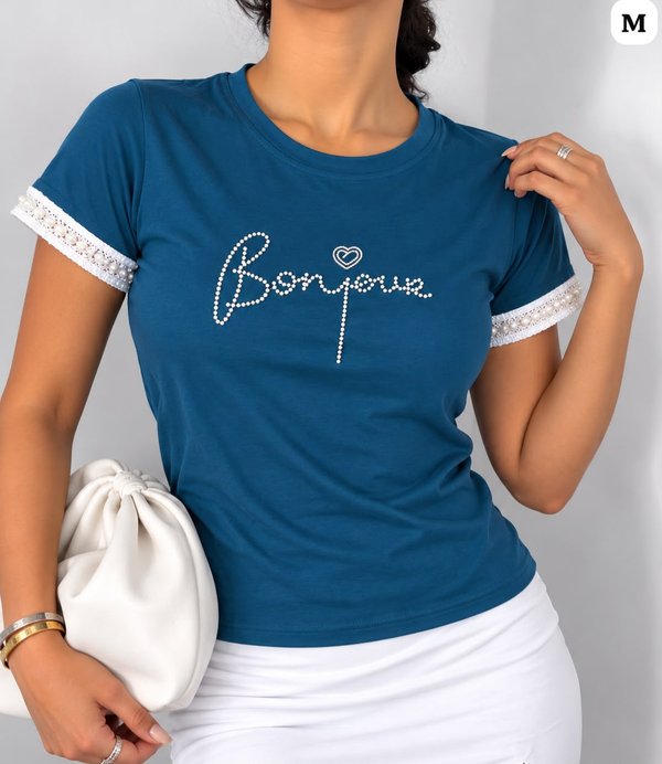 REMERAS ALGODÓN BONJOUR 🤍COD: C723