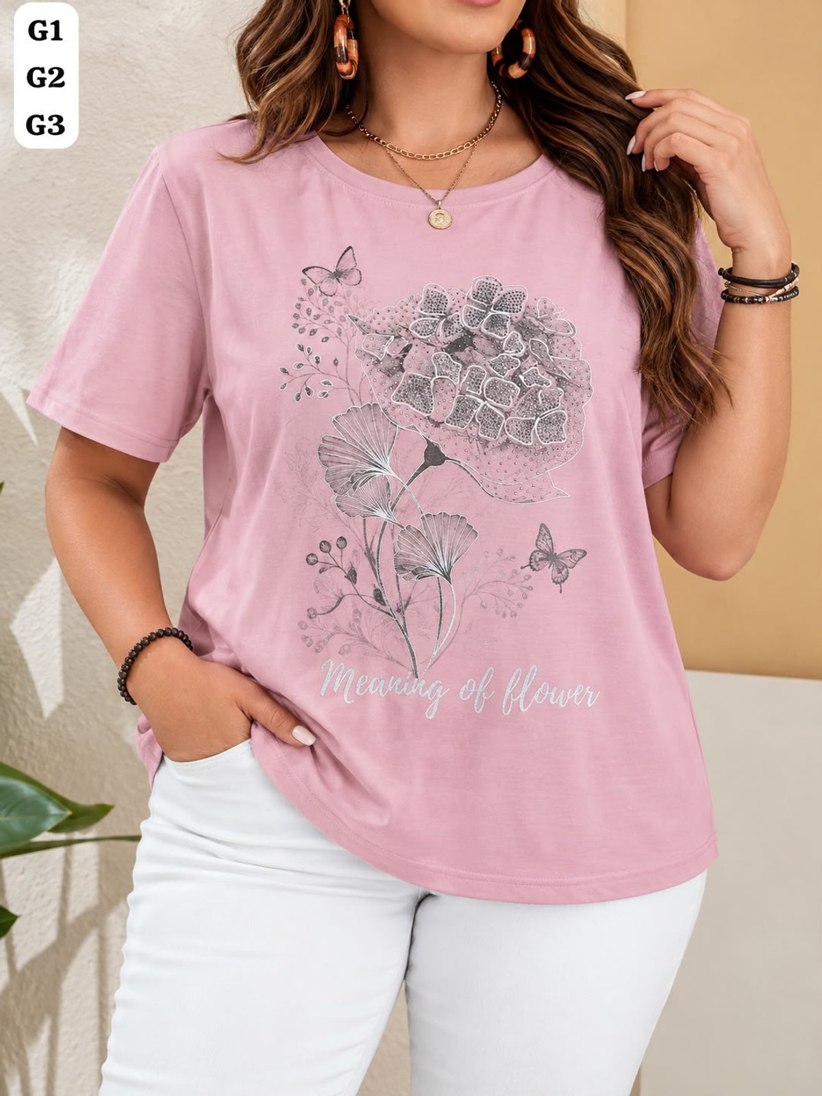 REMERAS DE ALGODÓN CON BRILLO 💖 ✨ COD: PT632 - 2