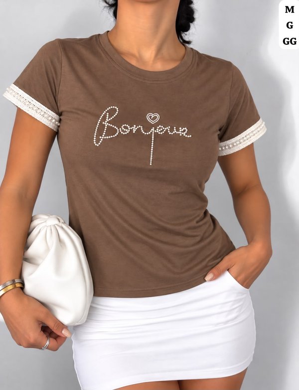 REMERAS ALGODÓN BONJOUR 🤍COD: C723
