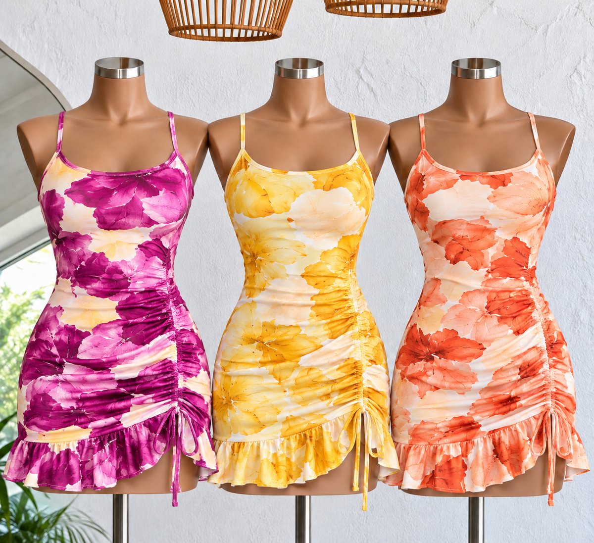 VESTIDOS LYCRA FLOREADOS 🌸 - 4