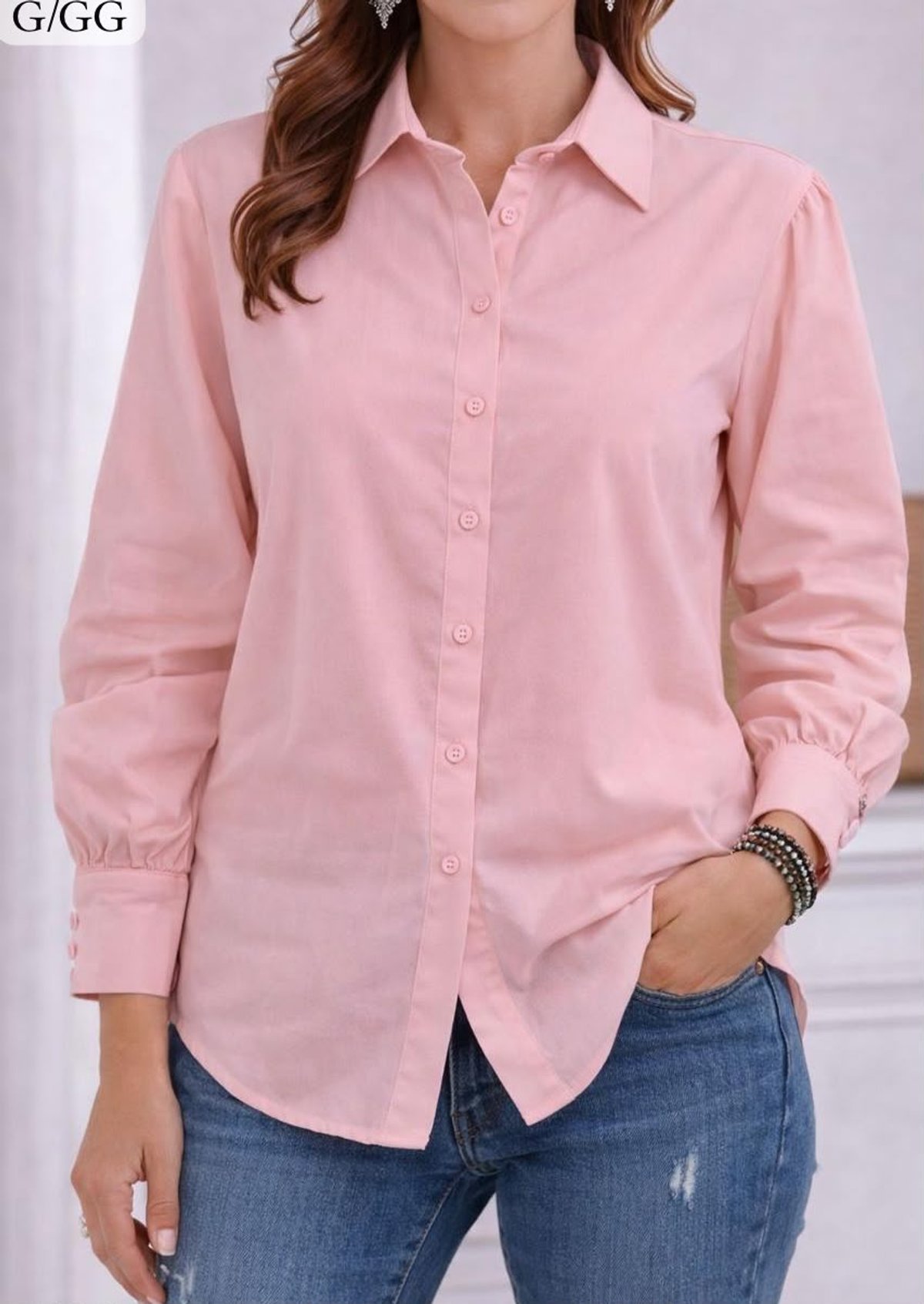 ✨ Camisa Básica Elegante Premium cod:832 ✨  - 5