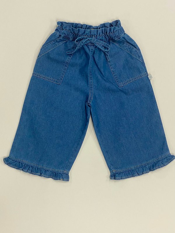 PANTALON DE JEANS C/ VOLADOS MAIA- Azul